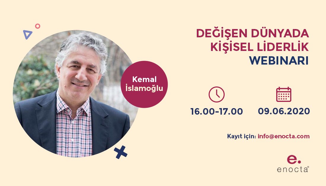 enocta's tweet photo. Son dönemde yaşananlardan sonra “yeni normalde” kişinin, kendini, işini, başkalarını tanıması ve yönetmesini yeniden gündemine alması oldukça kritik. İşte bu webinarda kişisel liderliği yeni düzlemde tekrar ele alıyor olacağız.

#Enocta #Eğitim #Webinar #Liderlik #KişiselGelişim https://t.co/4OEahEuTTW