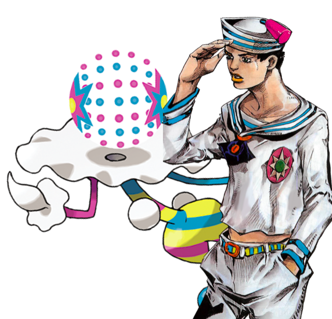 DailyJopo's tweet photo. Josuke (Gappy) &amp; Blacephalon https://t.co/tb3akJXau7