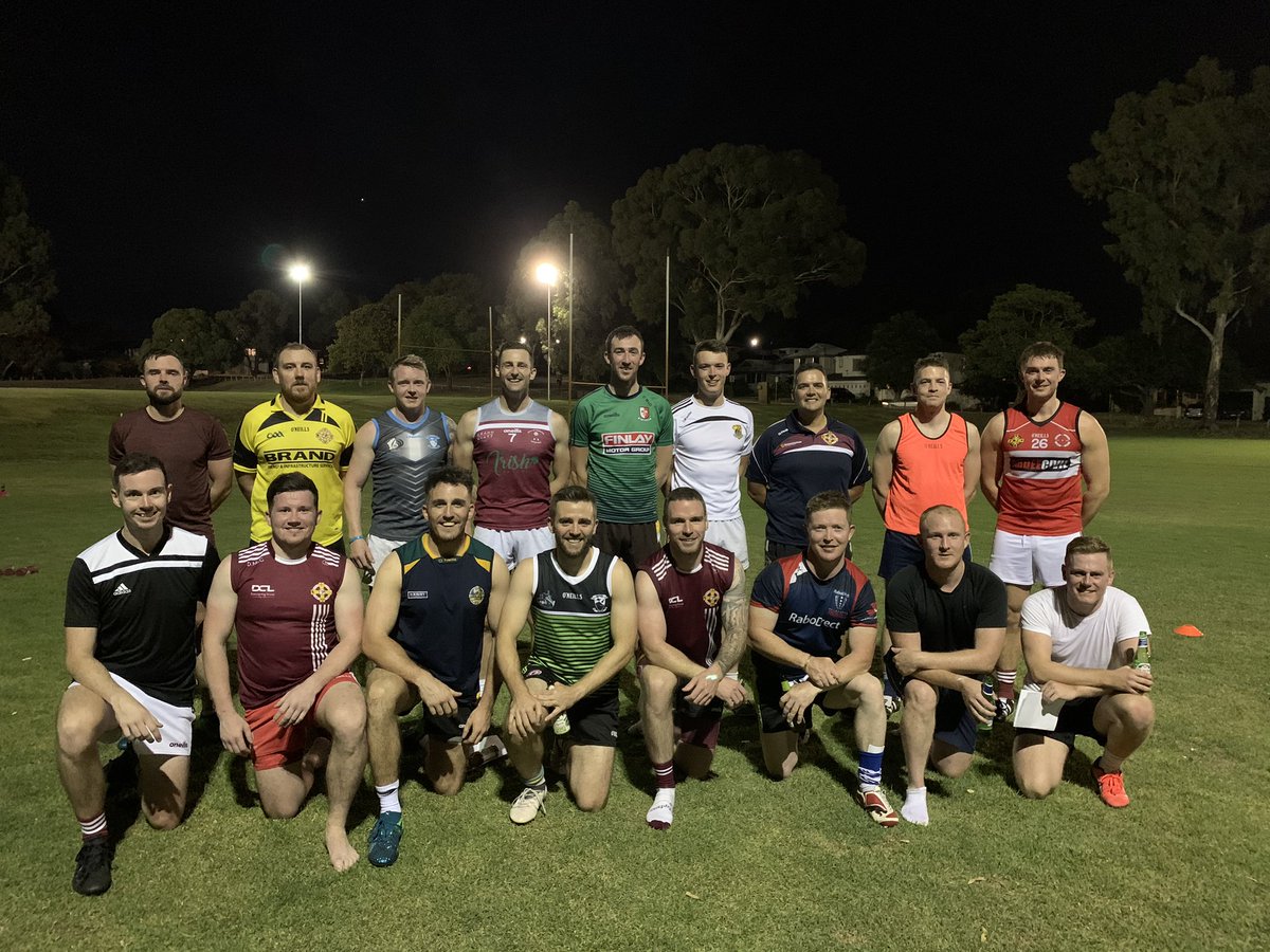 SDGFCWA's tweet photo. Both our teams are back contact training Tuesday 9th June, 6.45pm at Shirley Strikland Reserve. Always on the look out for new players in anticipation for what is going to be a bonus season !! @claddaghperth @irlembaustralia @GAAinWA https://t.co/l2dc3ve5PK