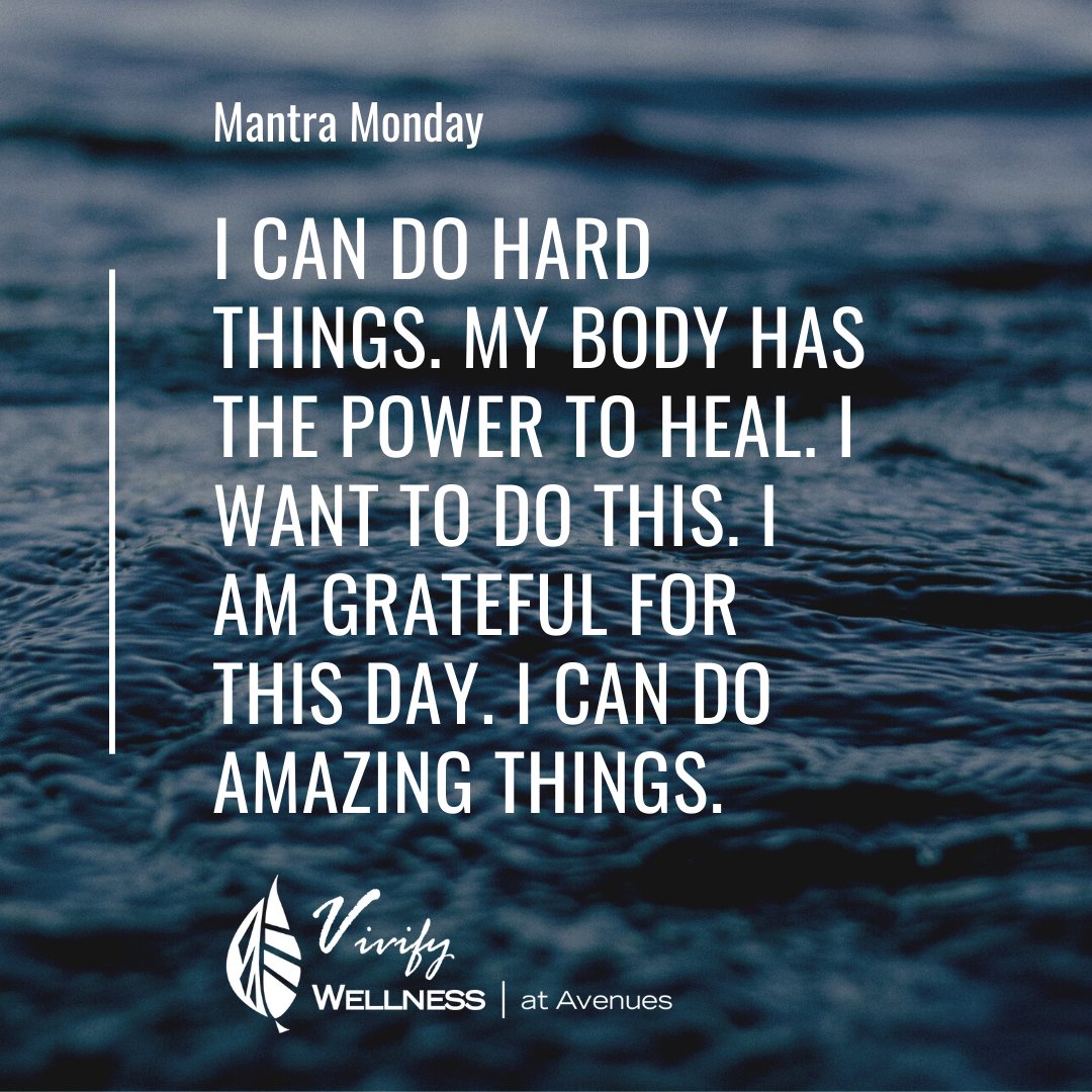 DrEddyClinic's tweet photo. RT @AveofCounseling: MANTRA MONDAY
#integrativehealth #selfcare #mindfulness #positivity #selflove #wellness #functionalmedicine #growthmindset #healthylife #begoodtoyourself #mentalwellness #mentalhealthawareness #cleholistic https://t.co/Bk3nN4iQTv