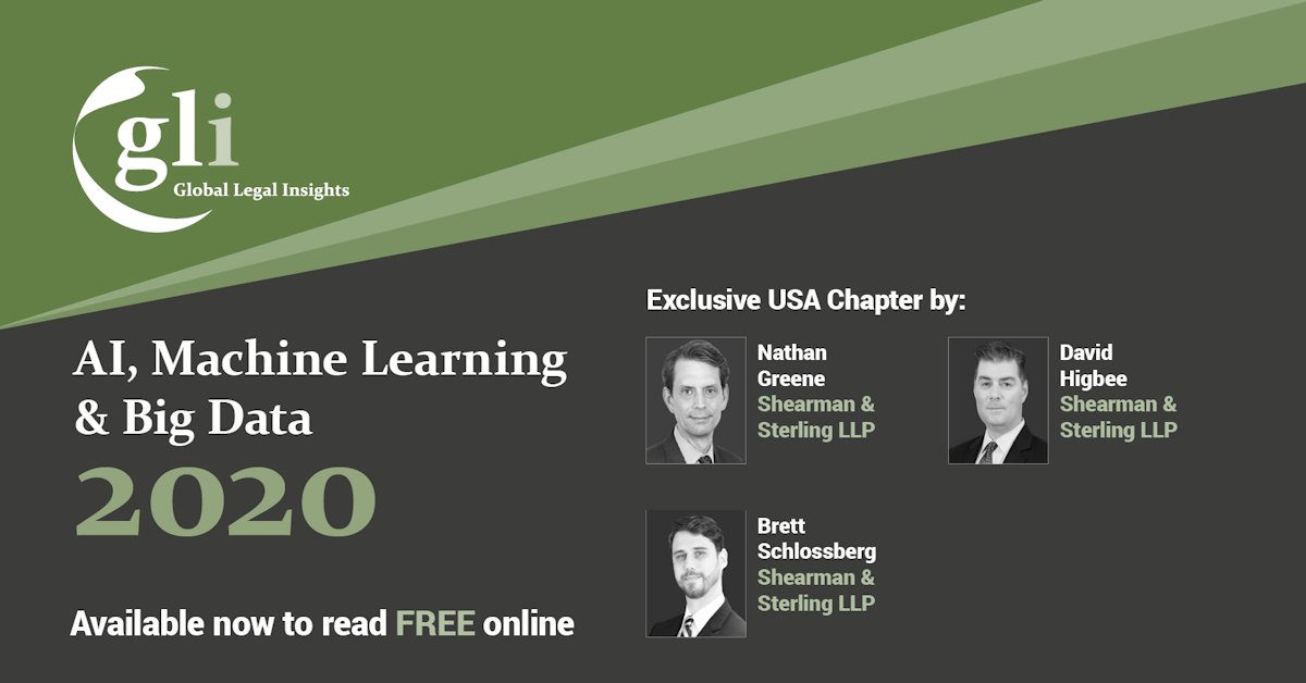 GLI_GLG's tweet image. Understand more about the #antitrust implications of #bigdata and #algorithmicpricing in the United States by reading @ShearmanLaw’s chapter in GLI #AI, #MachineLearning &amp;amp; #BigData. Their insight is FREE to read.

ow.ly/w6H750zRoCd
