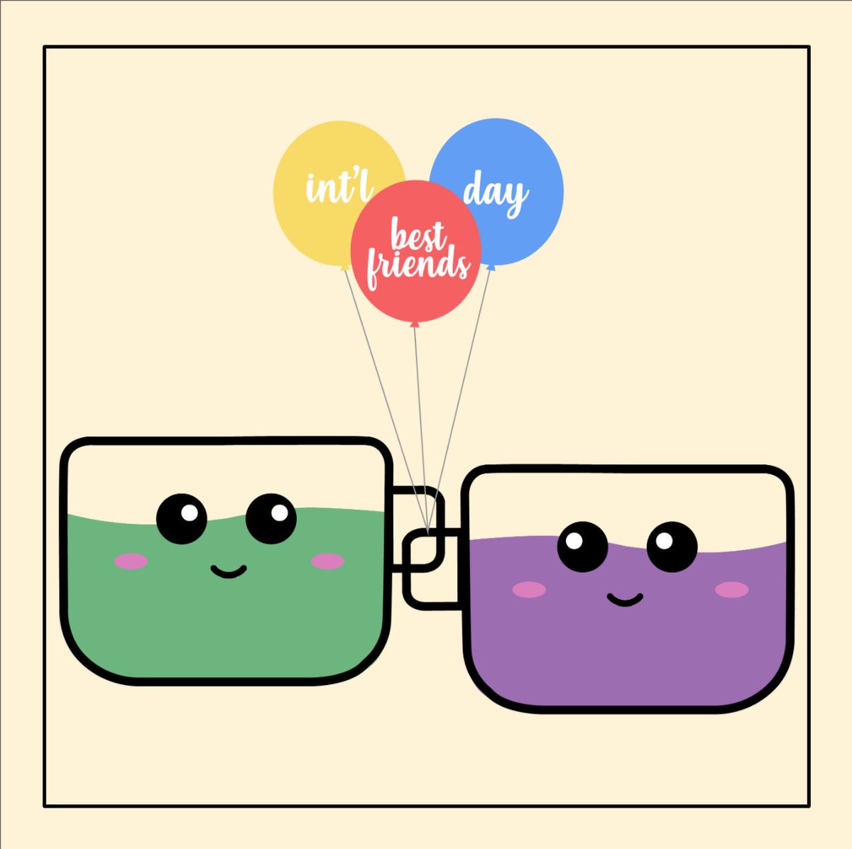 TechTeahouse's tweet image. Happy International Best Friends Day!🍵

Don&apos;t forget to tell your bestie how much they mean to you!
.
.
.
.
#tea #teapuns #monday