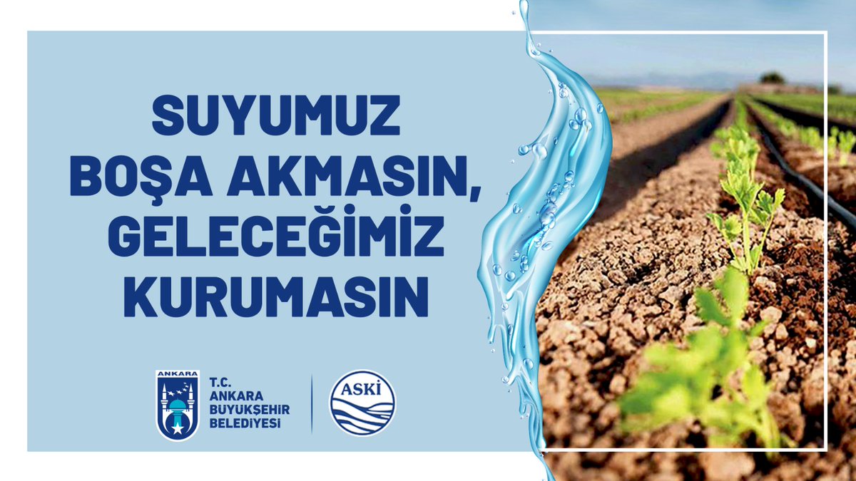 SUYUMUZ BOŞA AKMASIN, GELECEĞİMİZ KURUMASIN 💦

Şebeke suyunun büyük oranda hobi bahçelerinde kullanıldığını belirten ASKİ yetkilileri, su sıkıntısına karşı yağmur suyu sarnıcı veya damlama sulama sistemi kullanılmasına dair Ankaralıları uyardı.

DETAYLAR👉ankara.bel.tr/haberler/askid…