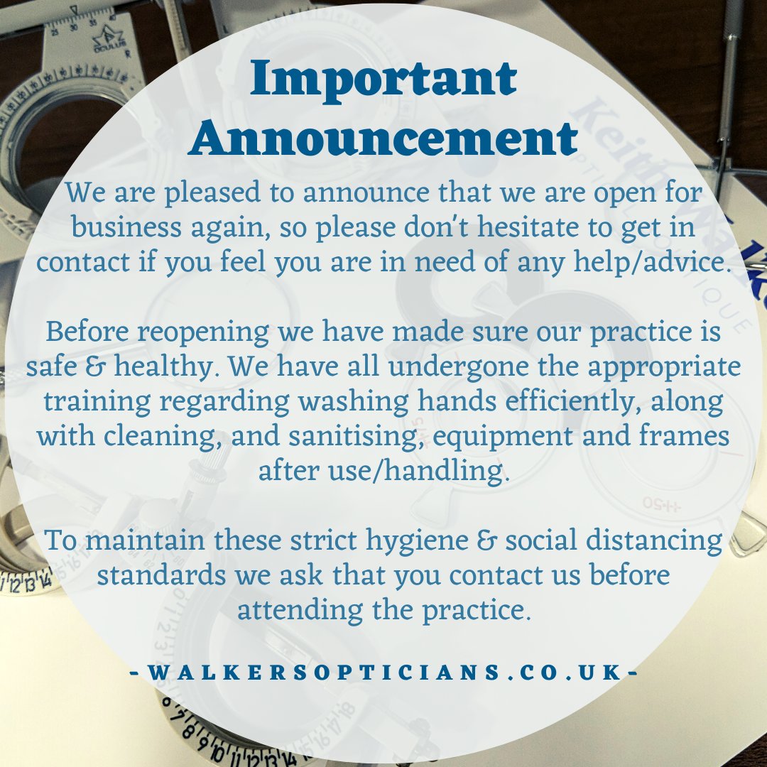 K Walker Opticians tweet media
