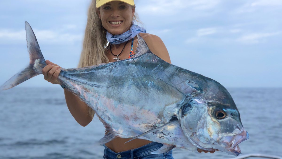 First keeper African Pompano ever for us. 😃