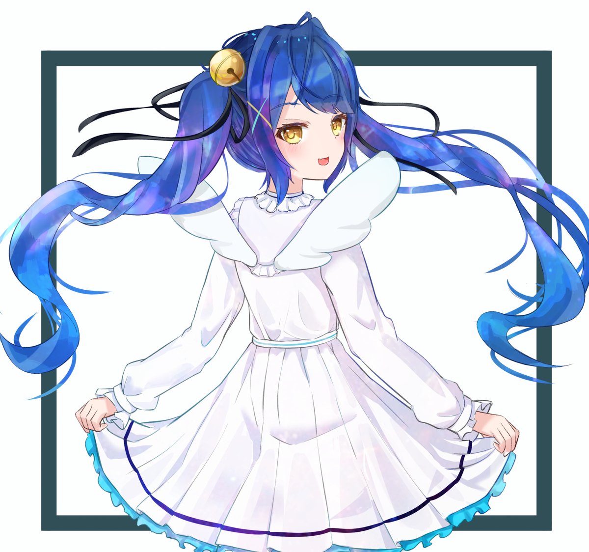 「あまみゃは天使

#絵こころ 」|天空かぷちーののイラスト