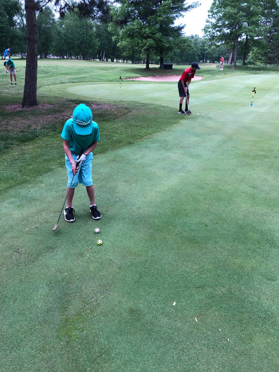 aulierick's tweet photo. Exciting. 1st @MNPGAJuniorGolf event of the summer. Thank you to @CrosswoodsGolf for hosting. #golf #growthegame https://t.co/W4msEK3f72