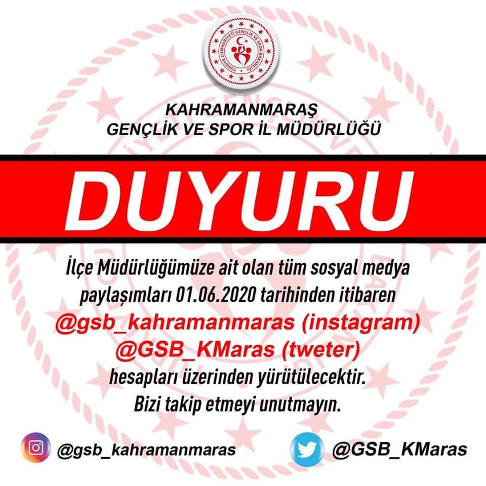 #EvdeKalTürkiye | Elbistan Gençlik Spor (@elbistangsim) on Twitter photo 