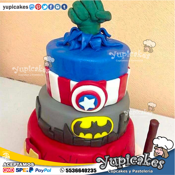 Yupicakes's tweet photo. El #pastel que tu deseas, con los personajes y temática de tu evento, lo tenemos en Yupicakes! Solicita una cotización y juntos crearemos un detalle único 🥰

Anticipa tus pedidos en: https://t.co/E59Vb3juzJ o vía Whatsapp al ☎ 5536640235

#Yupicakes #CDMX #Cupcakes #Fondant https://t.co/FcRU7cRz6P