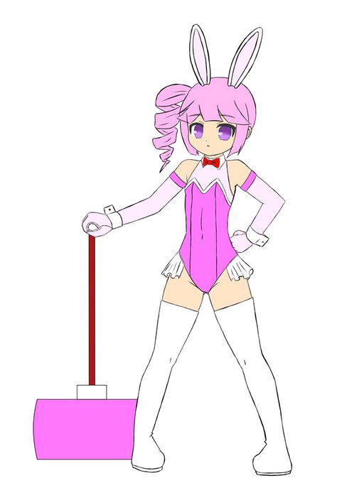 この前登場したバニースーツちゃん。 