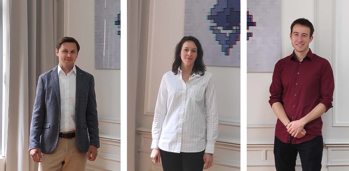 CryptoFinanceAG's tweet image. Welcome to our new team members, Maxim Kon, Michela Iseli, and Marc Labie. Great to have them join us in #compliance, #businessdevelopment and as an #embeddeddeveloper.
#cryptoassets #blockchain #cryptotrading