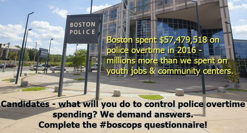 CourtWatchMA's tweet photo. People have demanded invest/divest in Boston for years. Look at these #BosCops graphics from 2017, @StuckOnReplay_ & @ViolenceNBoston in 2018. A movement has been out here demanding to shift police funding to Black & Brown communities. @BOSCityCouncil is listening. Keep going! https://t.co/zRYWiTmead