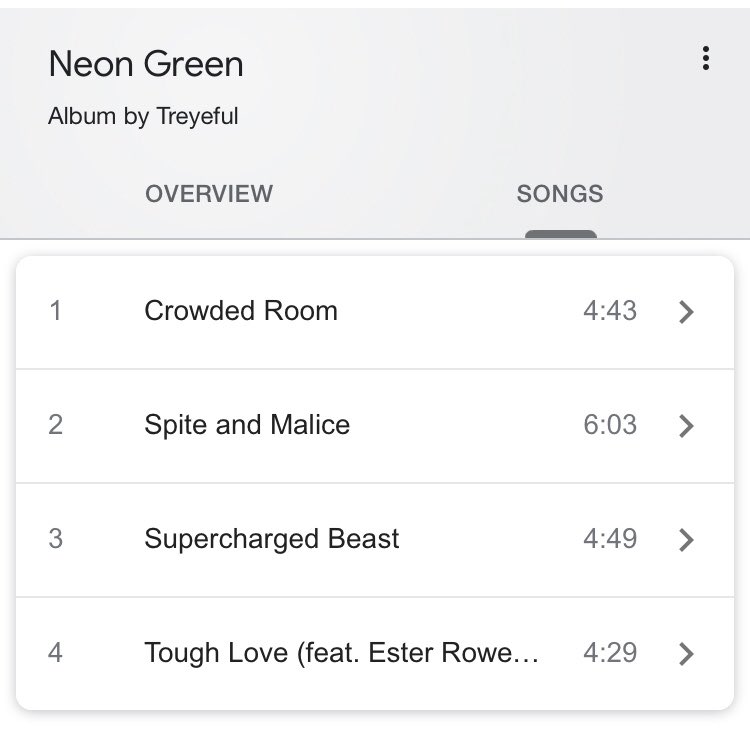 So the track names have been released. Looking forward to the full ep on the 19th . Go follow me on Instagram !