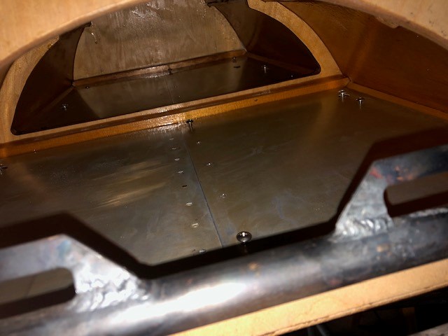 Just finished the turtledeck flooring... The turtledeck is attached to the fuselage and the flooring is in and secured to its mounts! All I need to do is paint the flooring... and I’ll do that when everything else gets painted. #avgeek 😎