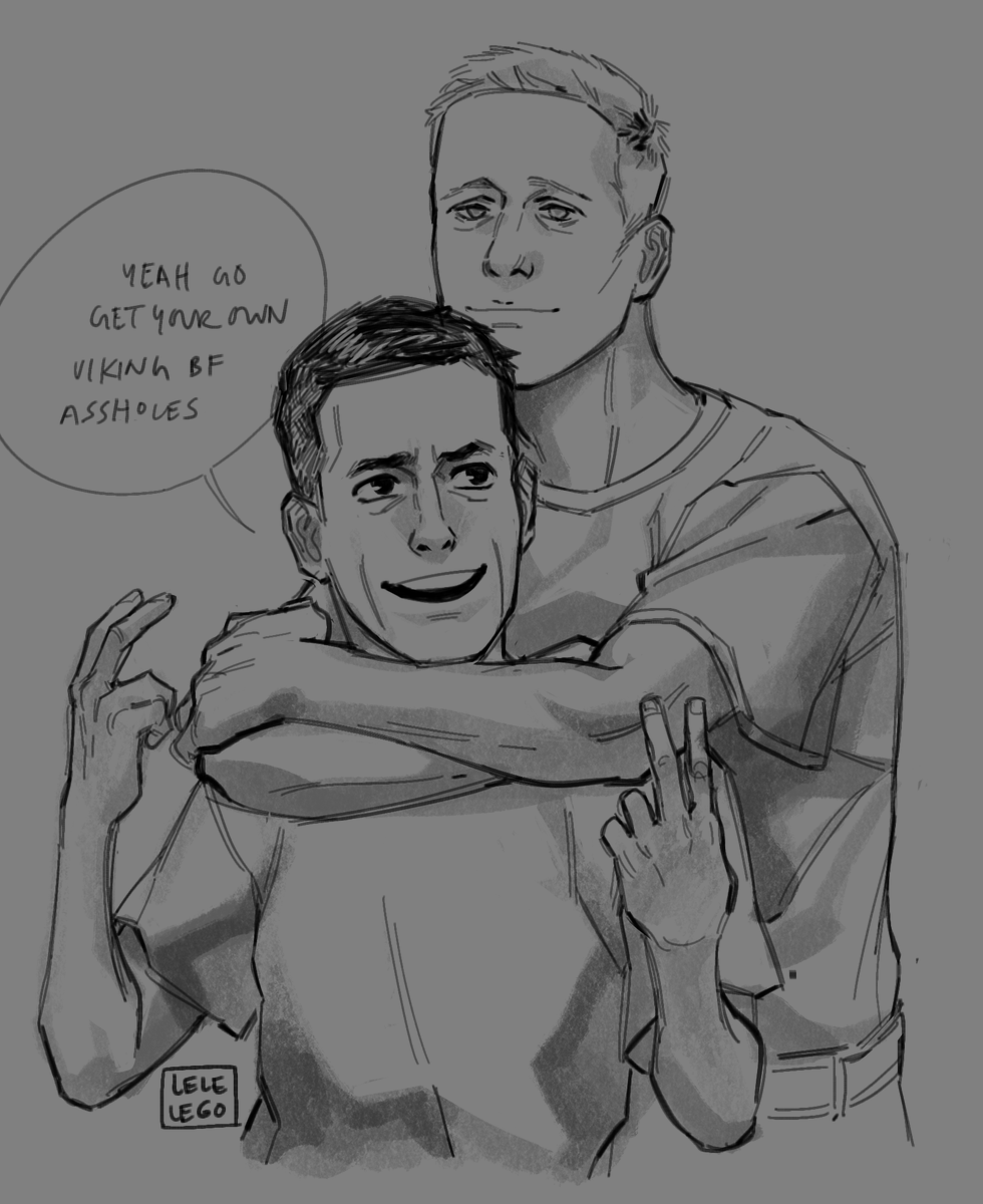 couple of #bradray doodles! YES i still love them. i will never stop 