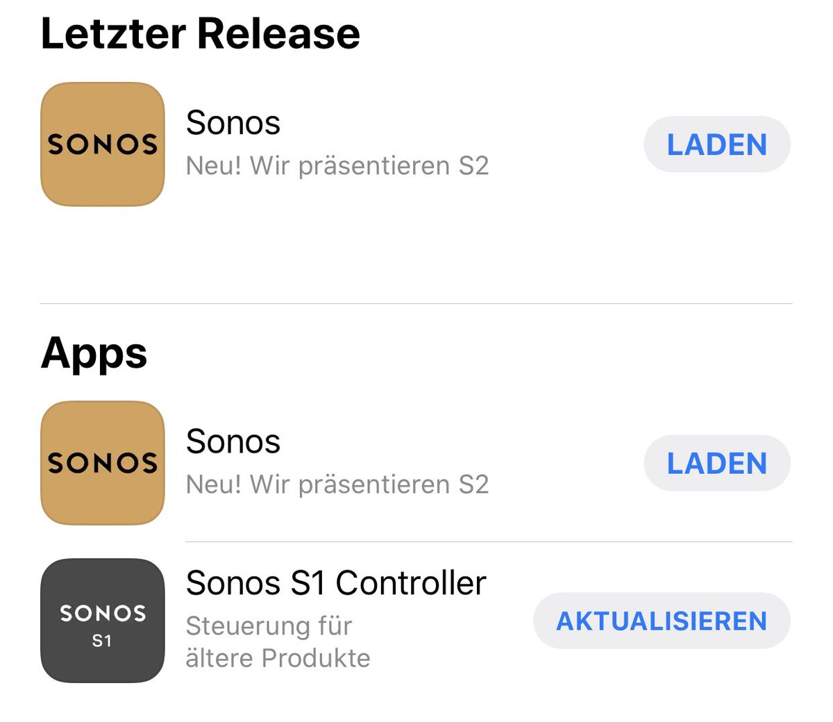 RafaelZeier's tweet photo. Dann wollen wir mal... #Sonos2 https://t.co/7nXjXTAtB5