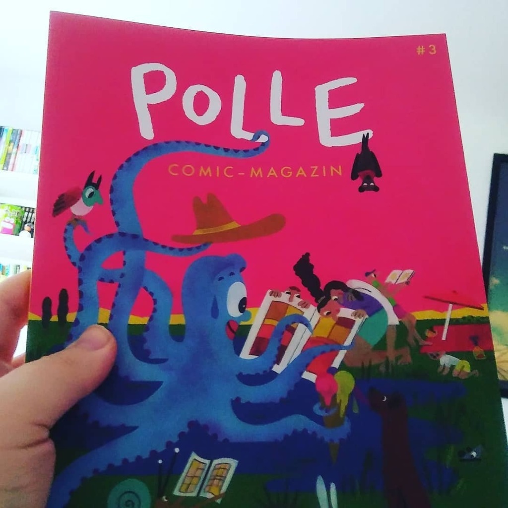 #FrischRegalisiert Polle #3 (<a href="/volle/">Volker Schäuffele</a>.polle 🐦<a href="/vollepolle/">POLLE Comic-Magazin</a>)
Bunte Comic-Wundertüte für Kids mit viel Liebe und Sorgfalt gefüllt. Wäre für mich als Kind zu teuer gewesen. Als Geschenk für Comic-Kids aber die beste Wahl! instagr.am/p/CBLOa_pB-9S/