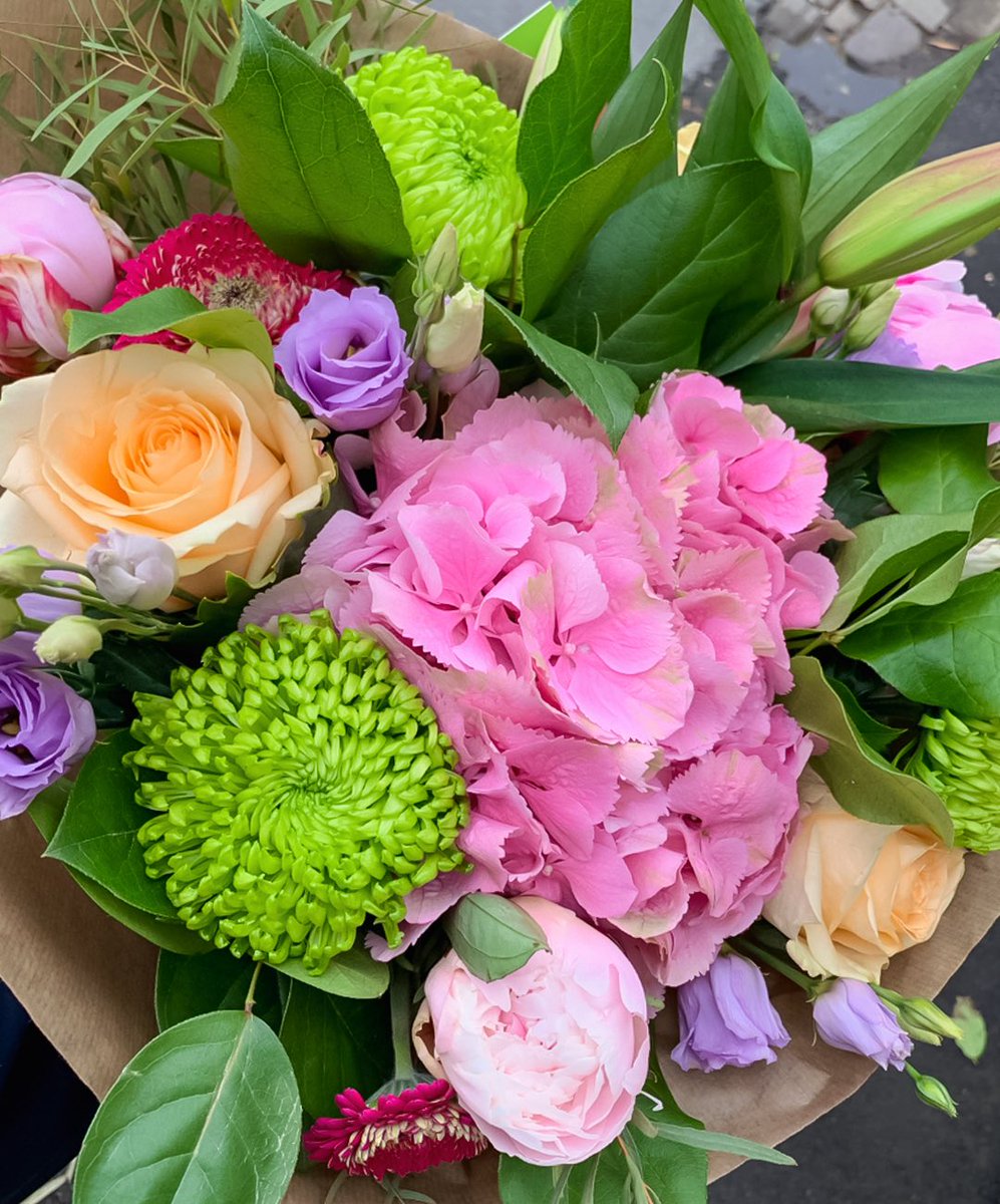 Colourful start to the week.
We are open <a href="/altrinchammkt/">Altrincham Market</a> 8 - 1pm Tue, Fri &amp; Sat with fresh delivery of seasonal blooms and plants for your home and garden. 
If you can’t get to the market, just give us a call and we can arrange local delivery.
#altrincham
#flowersmakemehappy