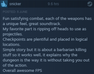 HYPERSTRANGE's tweet photo. #ELDERBORN has ~90% positive user reviews on @Steam, here's just a few very recent ones. Haven't played our Metal AF Slasher with brutal FPP melee combat and soulslike progression? You can pick it 30% off in #QuadDamageBundle for just 3 more hours. Hurry!
https://t.co/L53E0RC3qu https://t.co/oOtL8ZwNoS