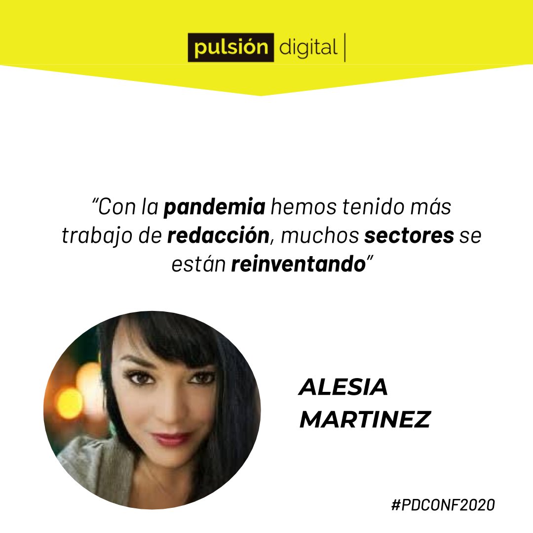 pulsiondigital's tweet photo. #Redacción

✏ @alesiamartinez nos contó en la #PDCONF2020 cómo es redactar en esta nueva realidad.

👏 Te invitamos a escucharla y a leer sus frases clave:
https://t.co/ncGccBIjwz

#copy #marketing #sitiosweb #redactores #proyectos https://t.co/LWNOBHGLkf