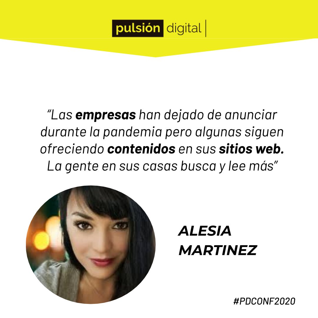 pulsiondigital's tweet photo. #Redacción

✏ @alesiamartinez nos contó en la #PDCONF2020 cómo es redactar en esta nueva realidad.

👏 Te invitamos a escucharla y a leer sus frases clave:
https://t.co/ncGccBIjwz

#copy #marketing #sitiosweb #redactores #proyectos https://t.co/LWNOBHGLkf