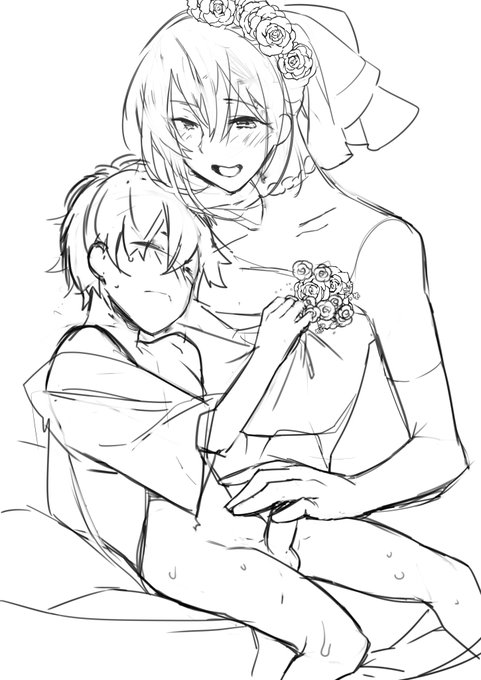 女装お嫁さんと婿ショタ

完成したらFANBOXに。 