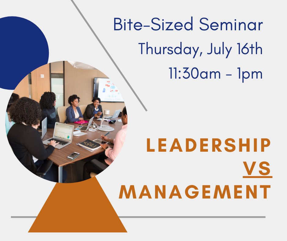 In this LT-2 session we will:
• Define and understand the differences and similarities between leadership and management
• Provide tools for evaluating your strengths and potential gaps in leadership and management
leadershiptomorrow.com/news-events/