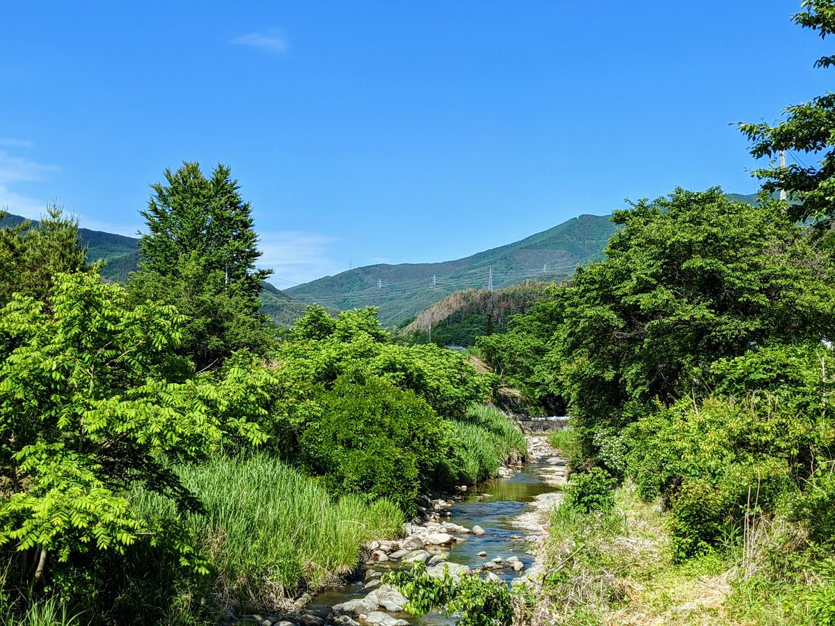 ビタミンカラーのハーモニー No.2【紀の里の川風景