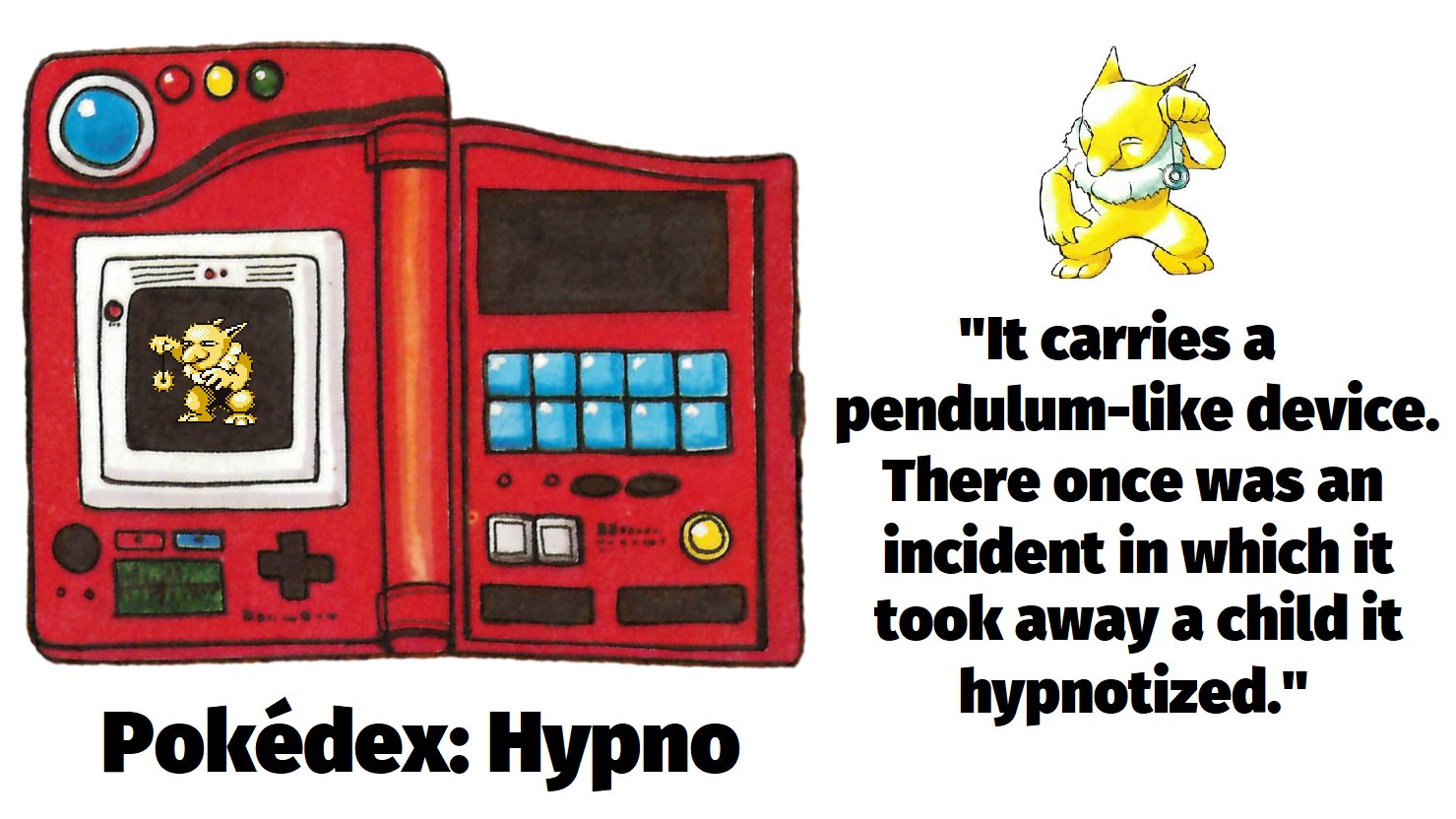 Hypno  Pokédex