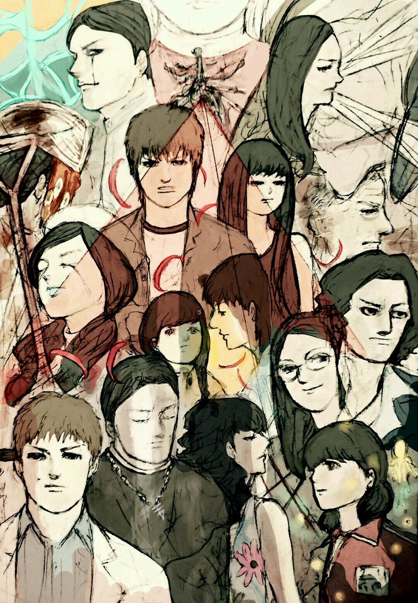 知子ちゃんのお父さんお母さんなどもいれたかったけど場所が もうどこを修正すればい さんばこのイラスト