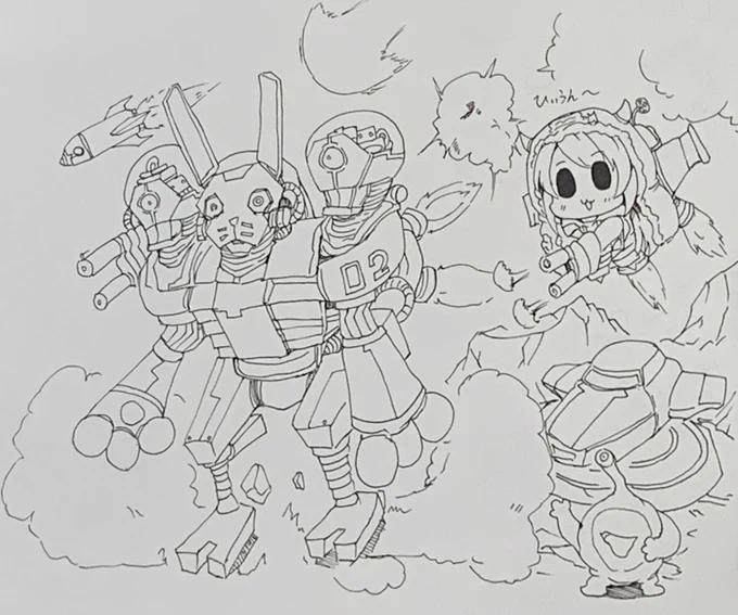 ラチェットクランクが再熱して描いた落書き 