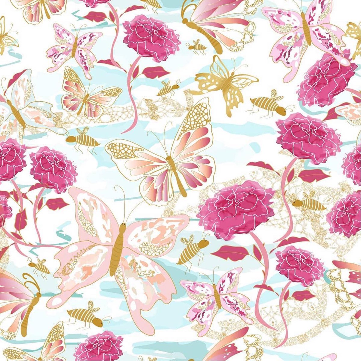 patternbank's tweet image. Flitter flutter butterflies 🦋🌹. Now available for licensing @patternbank ! 🦋patternbank.com/SweetCoolVibes… 🦋  #sweetcoolvibes #springpattern #butterflydesign #butterflypattern