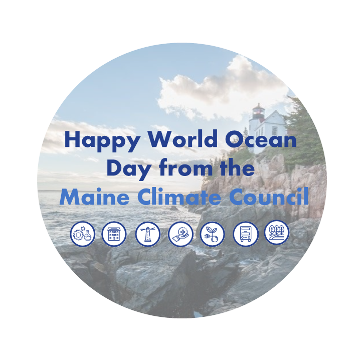 MaineClimate's tweet photo. Happy World Ocean Day from the Maine Climate Council! We hope you get out to the #mainecoast today. Where's your favorite spot in #maine to enjoy the #ocean ? #WorldOceanDay 🌊 https://t.co/2QaqfvlCq4