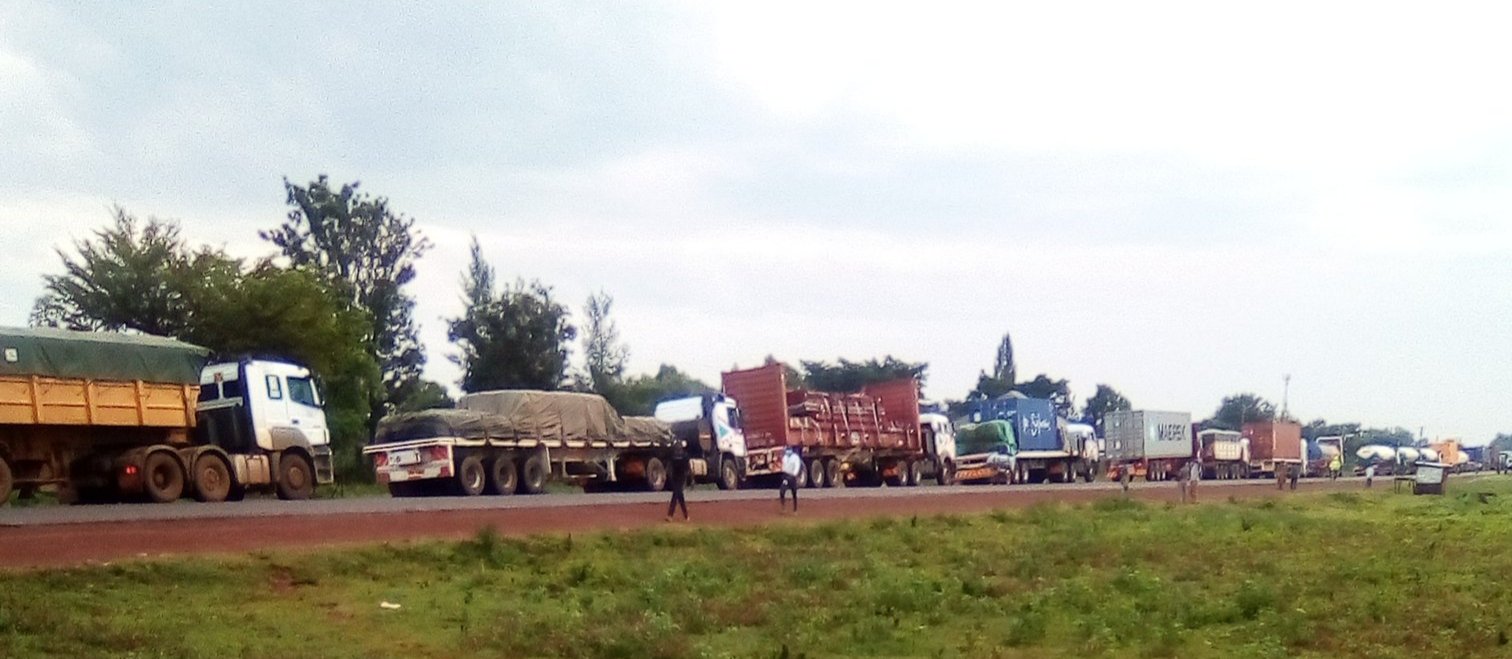 Busia- Kisumu highway near Matayos