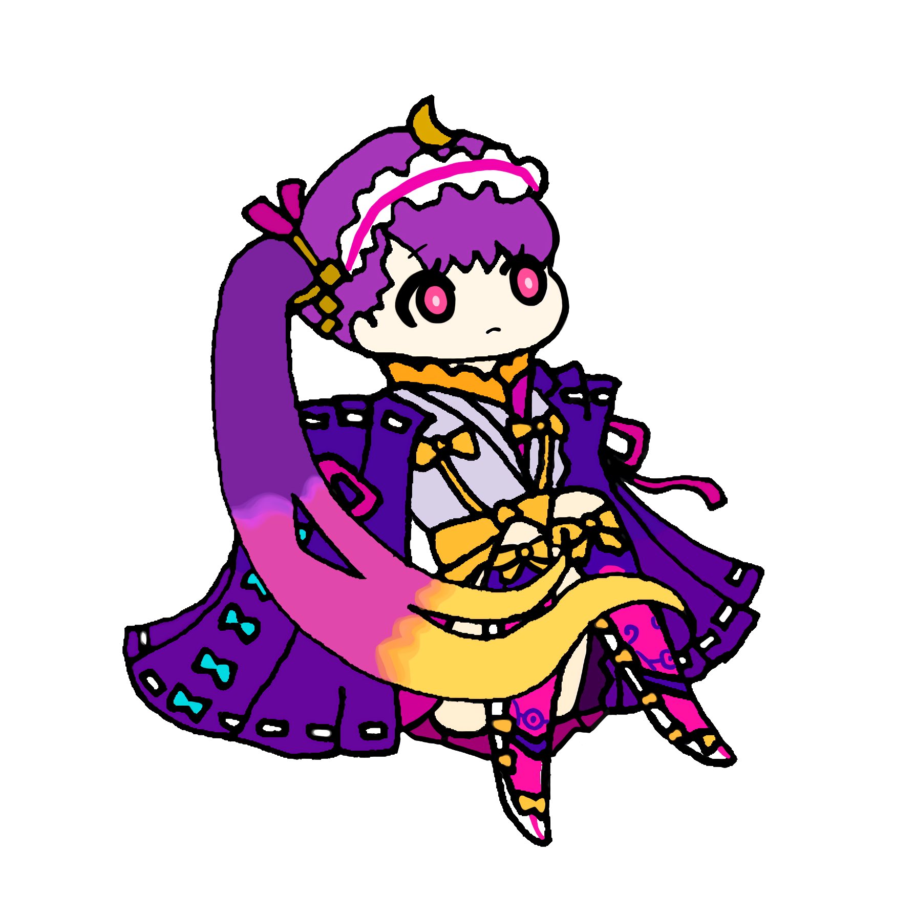 ちびストのお家 モンスト ツクヨミ 進化前 ちびスト モンストイラスト T Co Vkrdbqtfyy Twitter