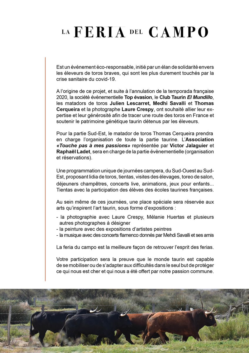 Feria del campo Sud Est #feriadelcampo <a href="/julescarret/">julien lescarret</a> <a href="/cerqueirat37/">thomascerqueira</a> <a href="/RaphaelLadet/">raphael ladet</a> <a href="/MSAVALLI13/">Mehdi Savalli</a> <a href="/LaureCrespy/">Laure Crespy</a>