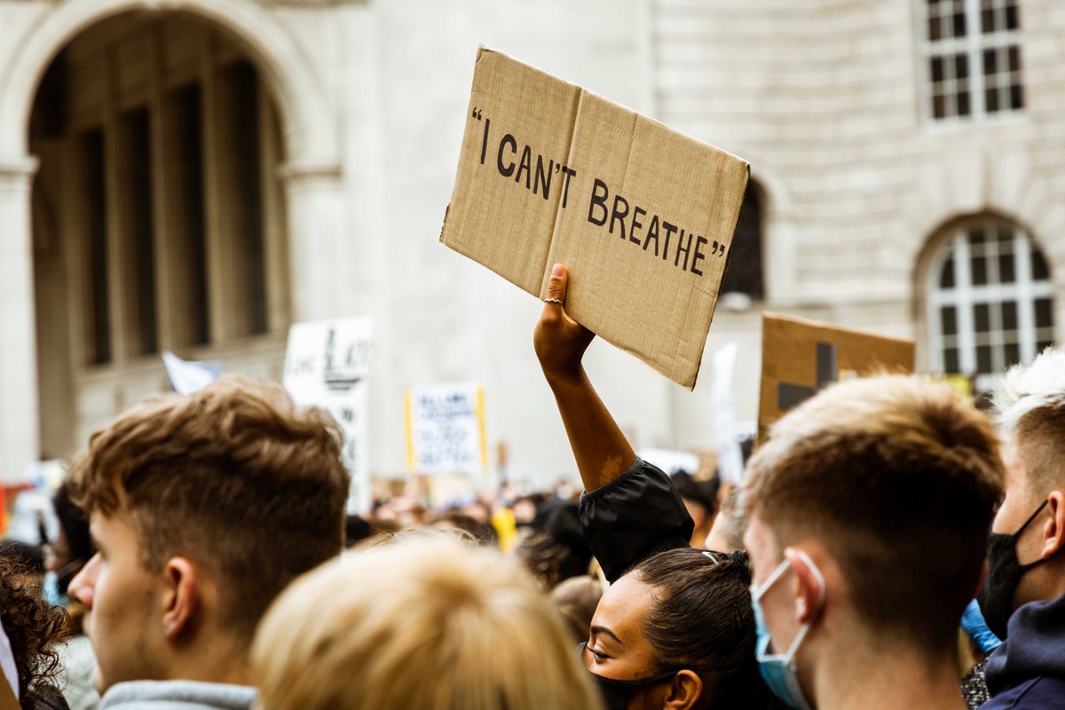 BLACK LIVES MATTER protest in Manchester St. Peter's Square on Sunday 1/2.

#blmmanchester #Icantbreath #blacklivesmatter #georgefloyd #blm #manchesterprotest #blmuk #stpeterssquare #stopracism #racialequality #SilenceIsViolence