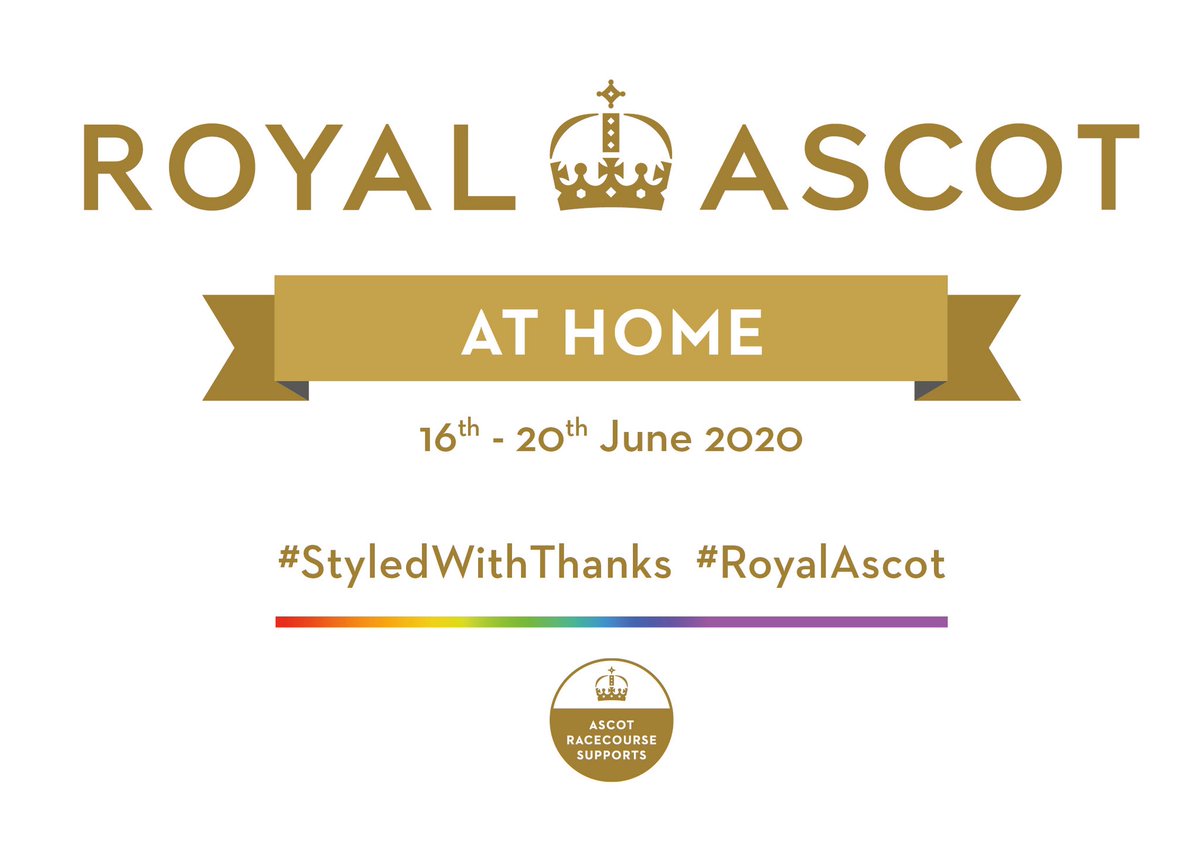 We are delighted to be part of the <a href="/Ascot/">Ascot Racecourse</a> and the British Hat Guild #StyledWithThanks campaign. Ascot is inviting fans across the globe to dress up as part of the racecourse’s wider ‘Royal Ascot At Home’ campaign. #StyledWithThanks #RoyalAscot #racheltrevormorgan