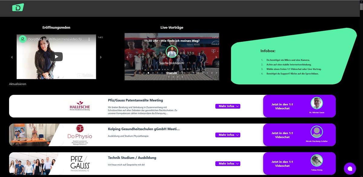 Um dir auch in Zeiten der Pandemie zu helfen, das richtige Studium, eine Ausbildung oder einen Freiwilligendienst zu finden, gibt es die Schülermesse Stuzubi jetzt auch digital 🖥️. buff.ly/308rdqX