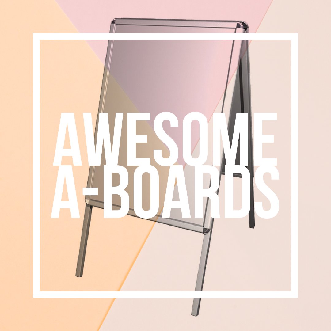 A Boards are a great way to get noticed and get more visitors!  Order Online | Free Delivery | Quick Turnaround | Order Now > ow.ly/aotc30qGlse