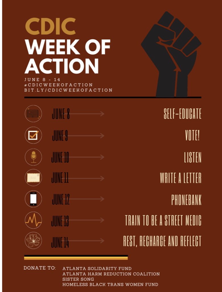 nobility75's tweet photo. Appreciate our @EmoryDeptofMed residents putting advocacy into action. #cdic #blm #cdicweekofaction https://t.co/8tri5yTsdQ
