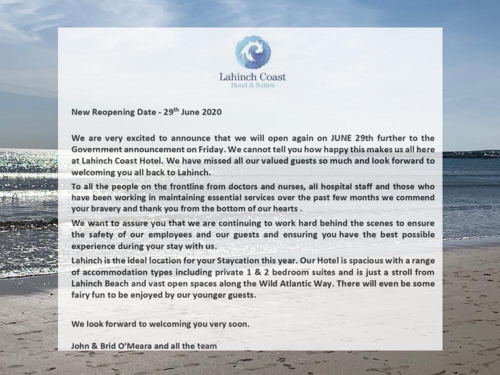 Lahinch Coast Hotel tweet media