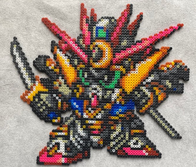 ピクセルピコ アイロンビーズショップさん がハッシュタグ Sdガンダム をつけたツイート一覧 1 Whotwi グラフィカルtwitter分析