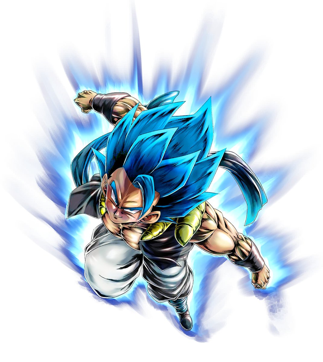 Yeky1337 That New Ex Gogeta Artwork Is Just Ah I Decided To Try To Turn It Into Gogeta Blue Dblegendseng Dblegends
