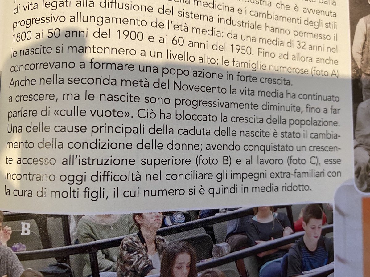 la_kuzzo's tweet photo. In prima media, i nostri figli imparano che il calo demografico in Europa è colpa dei diritti concessi alle donne #noncelapossiamofare https://t.co/2HY8FqjcOF