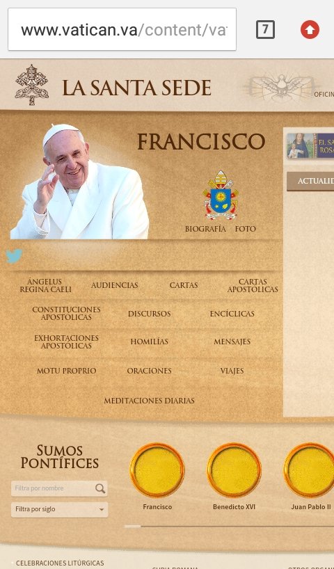 DavidCampino's tweet photo. Mensaje de #anonymus en la página oficial del #Vaticano
Vallan a ver https://t.co/cQqa6Kfnil https://t.co/tKzR8YZ3JN