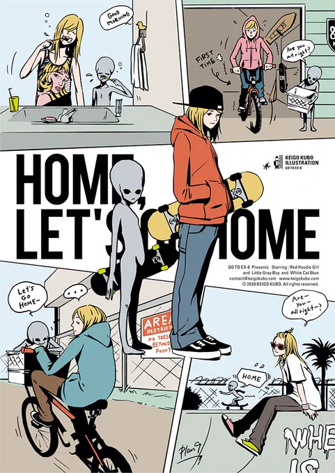 Home Let's Go home5〜8

どうしたら
家に帰れるのかな?

#イラスト #illustration 