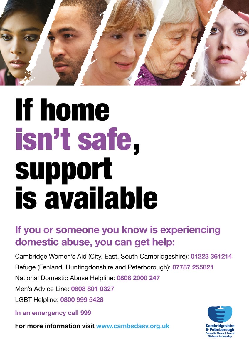 If you’re experiencing domestic abuse it’s important to know #YouAreNotAlone. You can still access support through national or local helplines