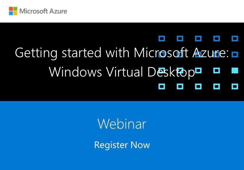 FREE EVENT! Join me next week—on the 5th of June with some other great speakers from #Microsoft and Partners! Getting started with Windows Virtual Desktop (#WVD) —deployment and experience of desktop and app virtualization on Azure. Register here: info.microsoft.com/WE-AzureINFRA-…