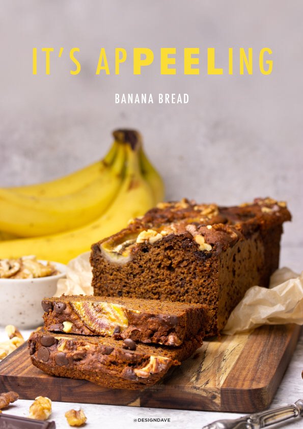DesignDave's tweet image. One Minute Brief of the Day: Advertise #BANANABREAD @OneMinuteBriefs #creative #advertising ...